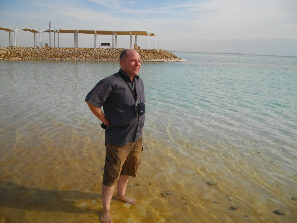 Я на берегу Мертвого моря