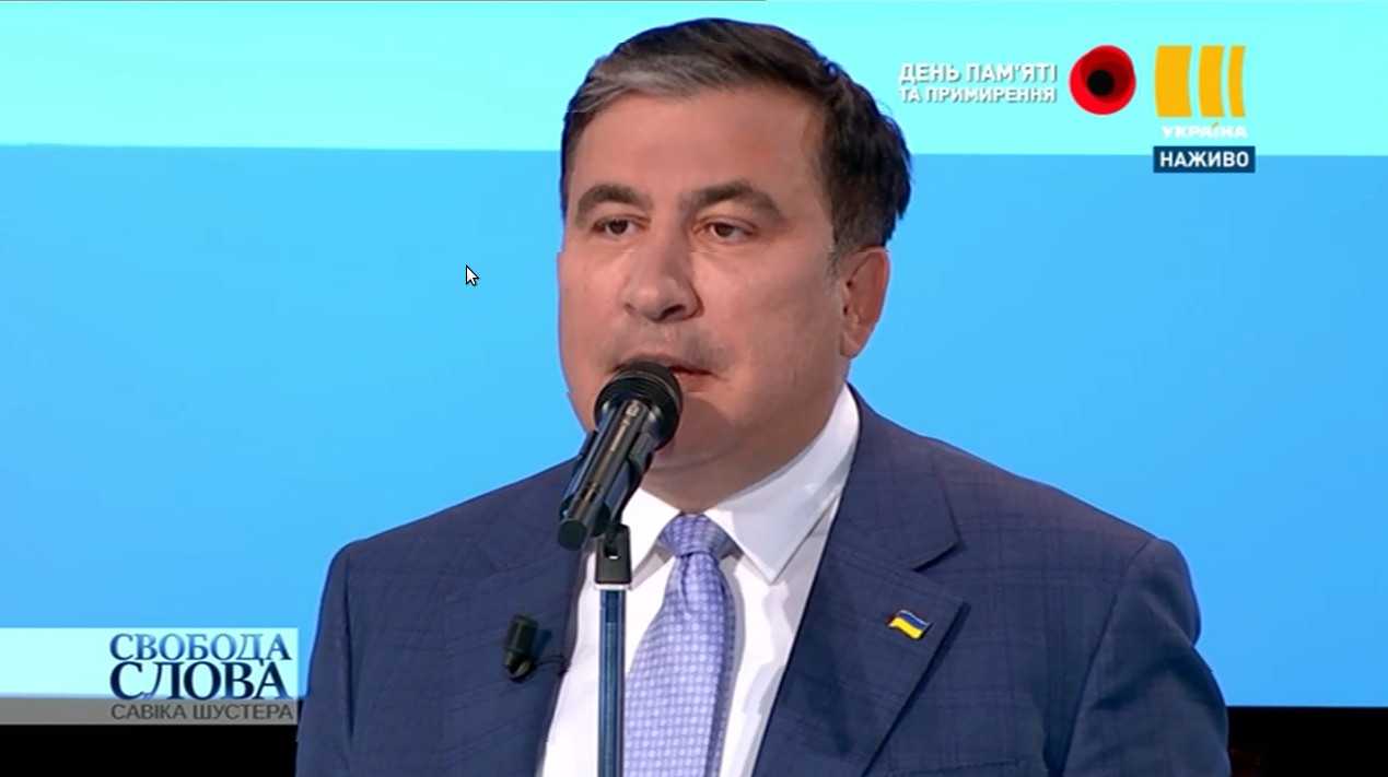 Михаил Саакашвили на "Свободе слова" Савика Шустера